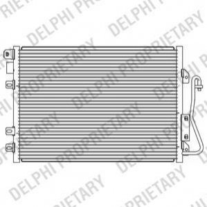Радиатор кондиционера renault kangoo 97- DELPHI TSP0225620 (фото 1)