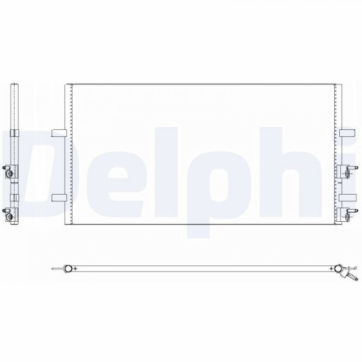 Радиатор DELPHI TSP0225640 (фото 1)