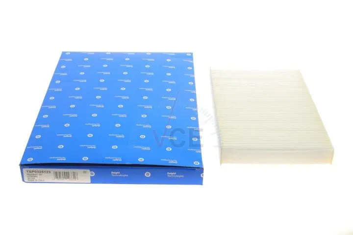 Фото 1 - Фильтр, воздух во внутреннем пространстве DELPHI TSP0325123 Фильтр, воздух во внутреннем пространстве DELPHI TSP0325123 (фото 1)