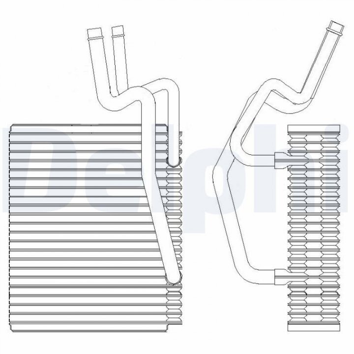 Випарник, кондиціонер DELPHI TSP0525204 (фото 1)