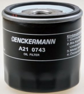 Масляный фильтр DENCKERMANN A210743 (фото 1)