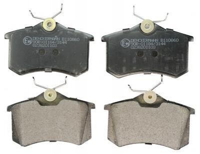 Комплект гальмівних колодок, дискове гальмо DENCKERMANN B110860 (фото 1)