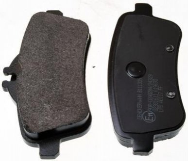 Комплект тормозных колодок, дисковый тормоз DENCKERMANN B111339 (фото 1)
