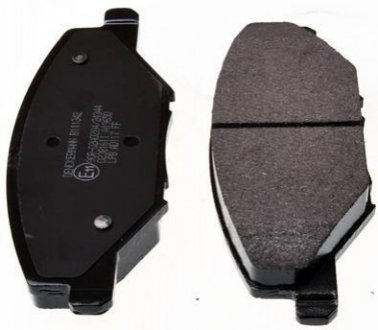 Комплект тормозных колодок, дисковый тормоз DENCKERMANN B111342 (фото 1)