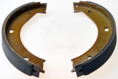 Комплект тормозных колодок; комплект тормозных колодок, стояночная тормозная система. DENCKERMANN B120038 (фото 1)