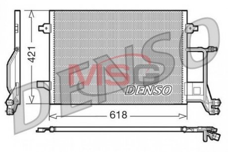 Конденсатор, кондиціонер DENSO DCN02013