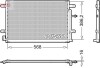 Радиатор кондиционера Audi A4 (8K2, B8) 08-15, A4 (8H7, B6, 8HE, B7) 06-09, A4 (8ED, B7) 04-08, A4 (8EC, B7) 04-08 DENSO DCN02038 (фото 1)