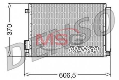 Конденсатор, кондиционер DENSO DCN09045 (фото 1)