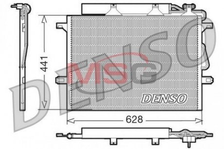 Конденсатор, кондиціонер DENSO DCN17018