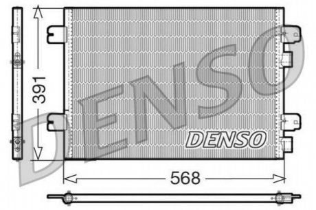 Конденсатор, кондиціонер DENSO DCN23011