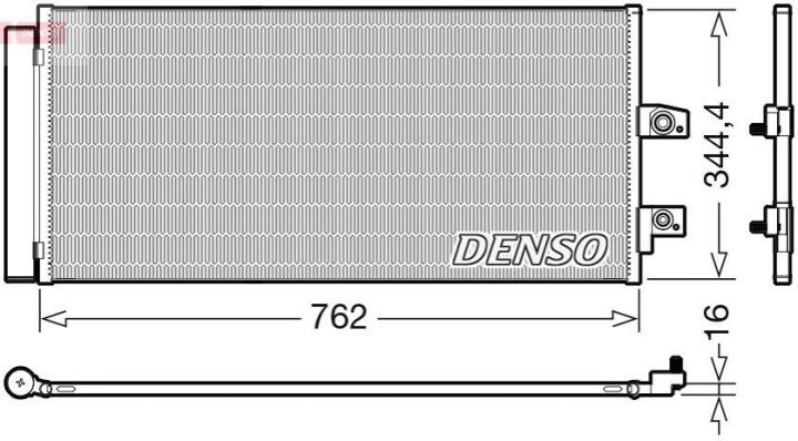 Радиатор кондиционера DENSO DCN33016 (фото 1)