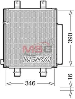 Радиатор кондиционера DENSO DCN35004