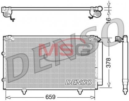 Конденсатор, кондиціонер DENSO DCN51003