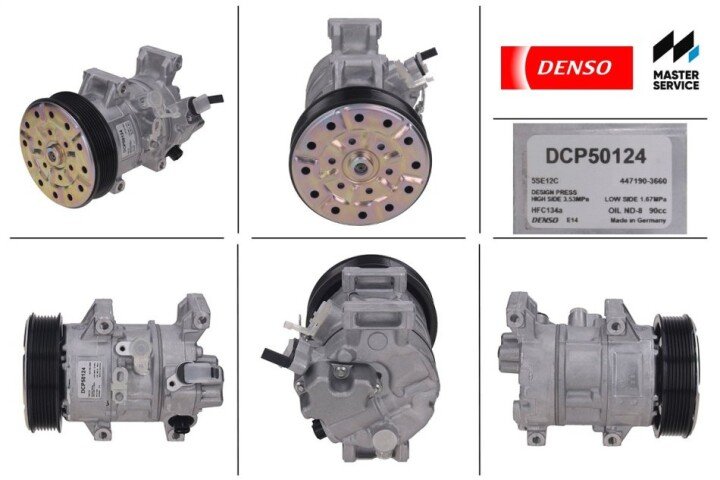 Компресор, кондиціонер DENSO DCP50124 (фото 1)