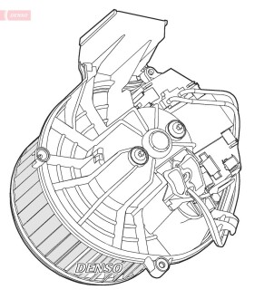 Моторчик печки Expert 06-16 DENSO DEA07003