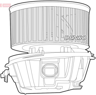 Вентилятор пічки DENSO DEA07008