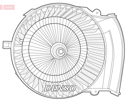 Вентилятор пічки DENSO DEA07021