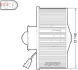 Вентилятор салону FORD FIESTA IV, FIESTA-HATCHBACK, FIESTA-MINIVAN, KA, PUMA, STREET KA, MAZDA 121 III 1.25-1.8D 09.91-11.08 DENSO DEA10054 (фото 1)