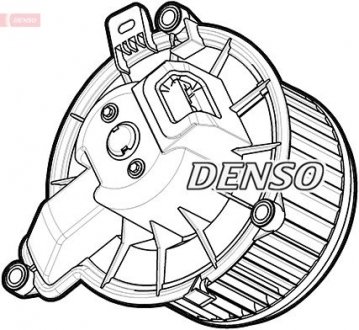 Вентилятор печки DENSO DEA12007