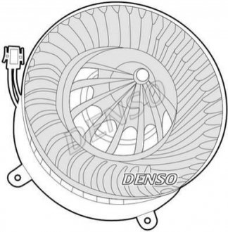 Вентилятор печки DENSO DEA17012 (фото 1)