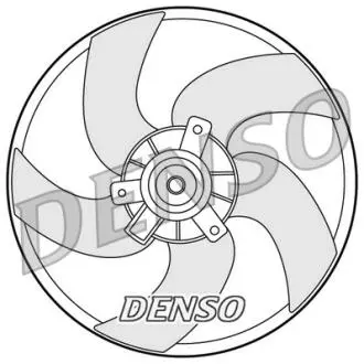 Вентилятор охолодження двигуна DENSO DER21011