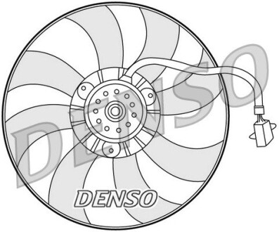 Вентилятор охолодження двигуна DENSO DER32007