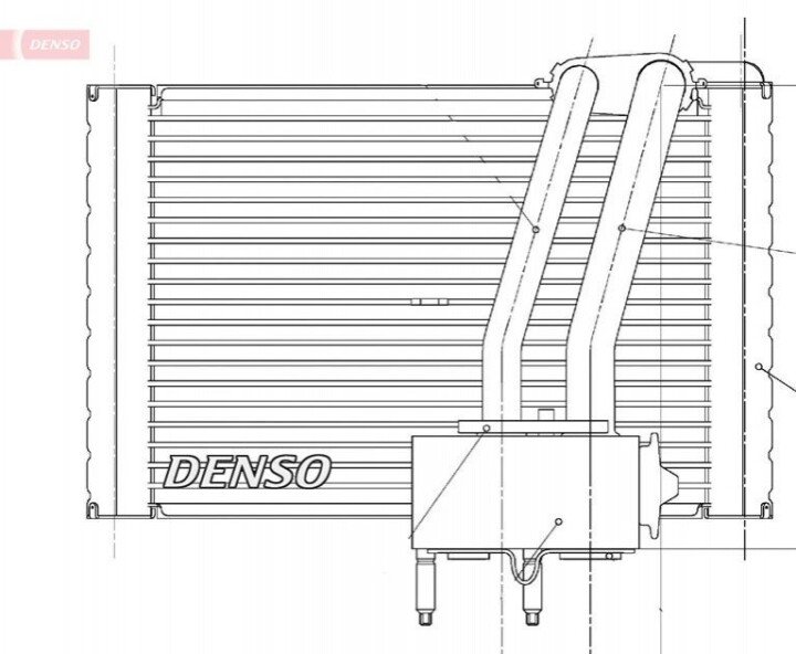 Испаритель DENSO DEV07005 (фото 1)