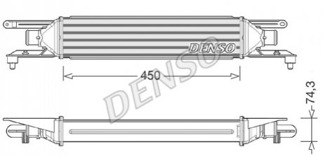 Интеркуллер DENSO DIT01007 (фото 1)