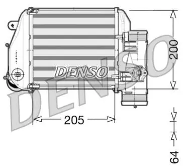 Интеркуллер DENSO DIT02024