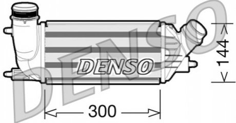 Інтеркулер DENSO DIT07001 (фото 1)