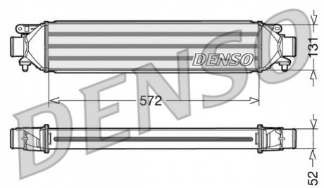 Интеркуллер DENSO DIT09107 (фото 1)