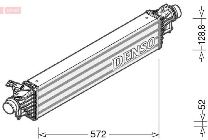 Интеркуллер DENSO DIT20005 (фото 1)