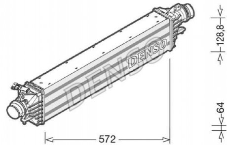 Интеркуллер DENSO DIT20006 (фото 1)