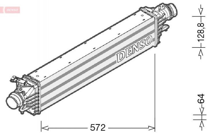 Интеркуллер DENSO DIT20006 (фото 1)