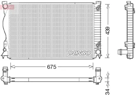 Теплообмінник DENSO DRM02028