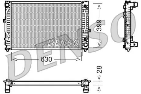 Інтеркулер DENSO DRM02031