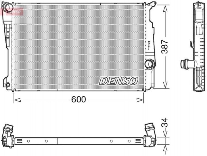 Інтеркулер DENSO DRM05006 (фото 1)