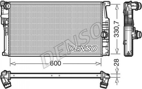 Інтеркулер DENSO DRM05015 (фото 1)