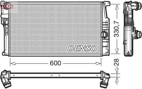 Интеркуллер DENSO DRM05015