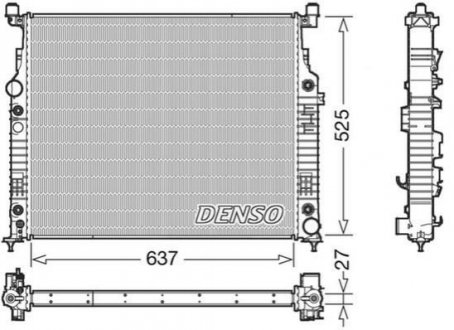 Інтеркулер DENSO DRM17056