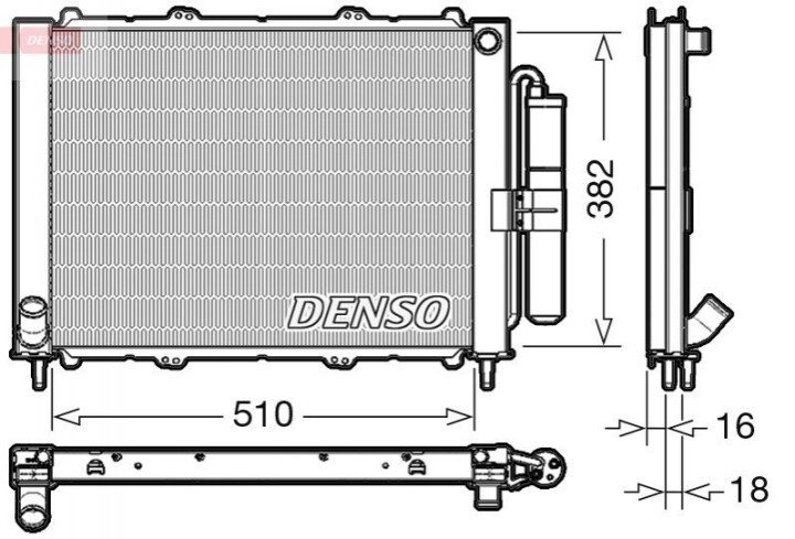 Модуль охлаждения DENSO DRM23103 (фото 1)