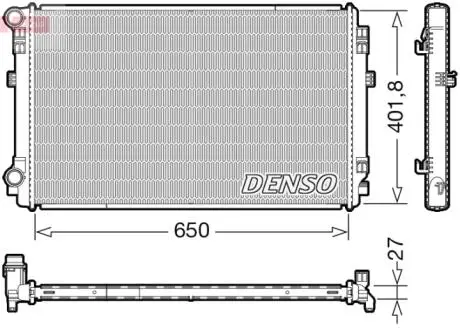 Інтеркулер DENSO DRM32048