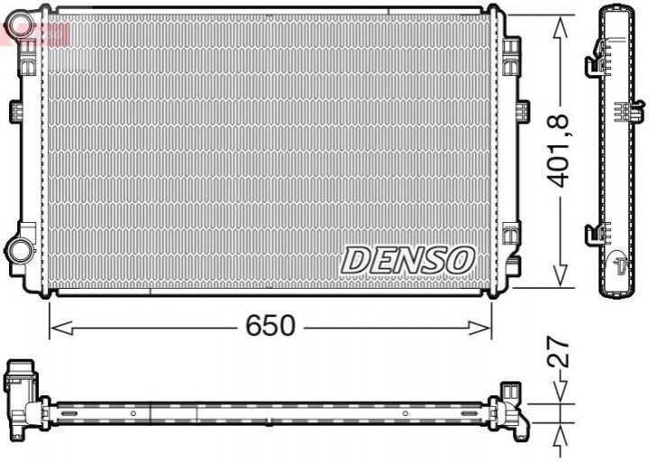 Интеркуллер DENSO DRM32048 (фото 1)