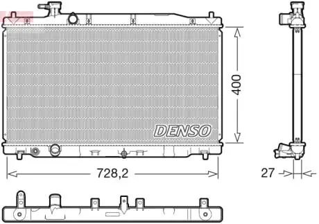 Интеркуллер DENSO DRM40050