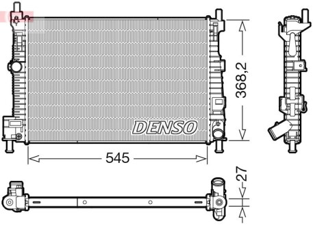 Інтеркулер DENSO DRM44045