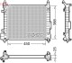 Радіатор, охолодження двигуна DENSO DRM46061 (фото 1)