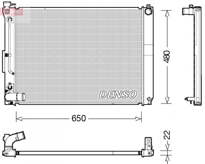 Интеркуллер DENSO DRM51012 (фото 1)