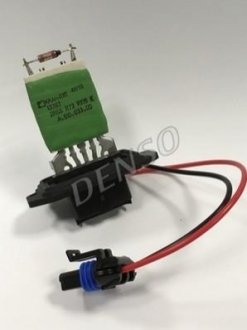 Дополнительный резистор, электромотор – вентилятор радиатора. DENSO DRS23008