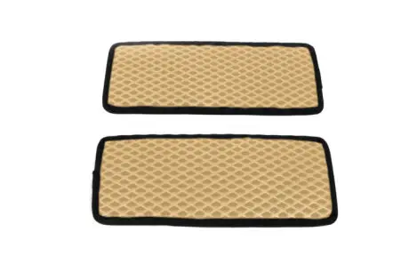 Полиуретановые коврики на пороги (2 шт., EVA, Бежевый) Fiat Ducato 2006-2025 гг. Digital Designs EVA78539411