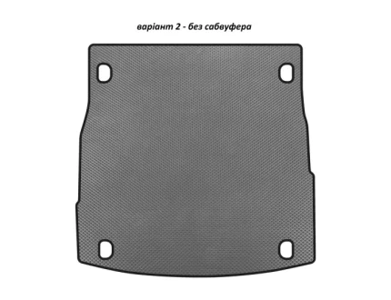 Килимок у багажник EVA V-2 (без сабвуфера, Сірий) Alfa Romeo Stelvio Digital Designs EVAB-ALFA-08-V2-44